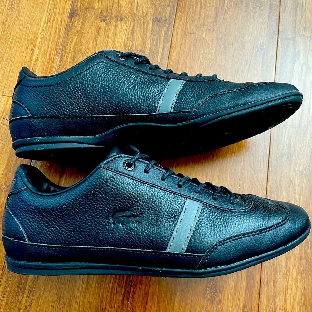 Lacoste shoes black